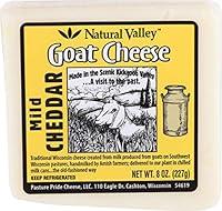 Algopix Similar Product 14 - NATURAL VALLEY CHEESE GOAT CHDR MILD 8OZ