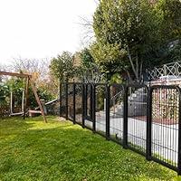 Algopix Similar Product 4 - Dogelsy Decorative Garden Metal Fence