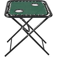 Algopix Similar Product 5 - Sunnydaze Folding Sling Side Table with