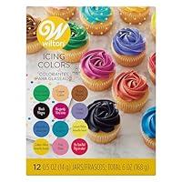 Algopix Similar Product 11 - Wilton Icing 12Count GelBased Food
