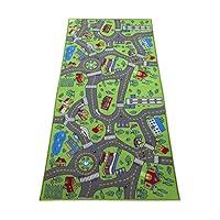 Algopix Similar Product 5 - Kids Rug Carpet Playmat City Life Learn