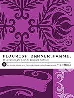 Algopix Similar Product 8 - Flourish Banner Frame 555 Ornaments