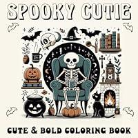 Algopix Similar Product 15 - Spooky Cutie Cute  Bold Coloring Book