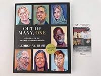 Algopix Similar Product 16 - George W Bush signed Book Out of Many