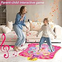 Joyvalley Kids Dance Mat Toys - 2-Player Dance Pad Gifts for Girls