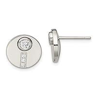 Algopix Similar Product 1 - Chisel Stainless Steel Polished CZ