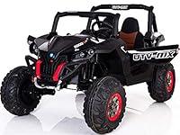 Algopix Similar Product 15 - Mini Moto UTV 4x4 12V Black (2.4Ghz Rc)