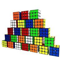 Algopix Similar Product 16 - Bulk Pack Full Size 3x3 Speed Cube Set