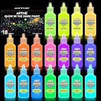 Algopix Similar Product 6 - Artme Glow in The Dark Paint 18 Bright