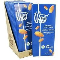 Algopix Similar Product 11 - Theo Chocolate Organic Salted Almond 45