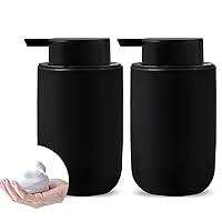 Algopix Similar Product 11 - Foam Soap Dispenser Set  2 Pack Black