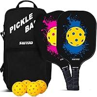 Algopix Similar Product 14 - SWYJO Pickleball Paddles Set of 2