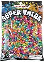 Algopix Similar Product 7 - THE BEADERY Pony Beads 1lbJelly