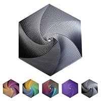 Algopix Similar Product 4 - Fractal Fidget Hexagon3D Printed