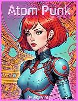 Algopix Similar Product 6 - Atom Punk: Coloring Book