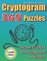 Algopix Similar Product 17 - Cryptogram Puzzles For Adults And