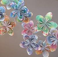 Algopix Similar Product 8 - Floral Fantasy Origami Flower Mobile