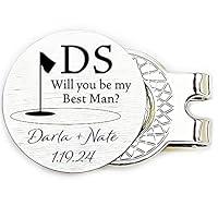 Algopix Similar Product 8 - Will You Be Our Best Man Golf Ball
