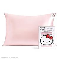Algopix Similar Product 12 - Kitsch Hello Kitty Satin Pillowcase