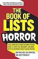 Algopix Similar Product 6 - The Book of Lists Horror An AllNew