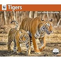 Algopix Similar Product 8 - Calendar Ink Tigers WWF 2025 Wall