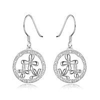 Algopix Similar Product 15 - Silver Dangle Earrings Jewelry Birthday
