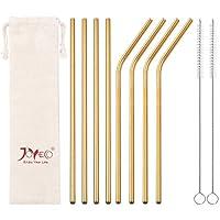 Algopix Similar Product 19 - JOYECO Stainless Steel Straws Metal