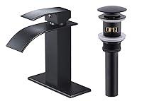 Algopix Similar Product 2 - VOTON Black Bathroom Faucets Modern