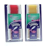 Algopix Similar Product 15 - Swisspers Double Tipped Cotton Swabs