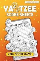 Algopix Similar Product 11 - Yahtzee Score Sheets Boost Your Game