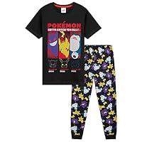 Algopix Similar Product 5 - Pokemon Boys Pyjamas Set  Lounge Wear