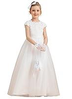 Algopix Similar Product 2 - Kismissal Junior Bridesmaid Dresses