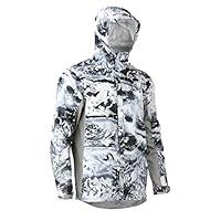 Algopix Similar Product 7 - Huk Mens CYA Camo Packable Rain Jacket