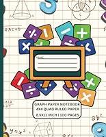 Algopix Similar Product 19 - Graph Paper Composition Notebook for