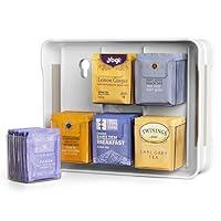 Algopix Similar Product 17 - YouCopia Tea Organizer, TeaStand, White