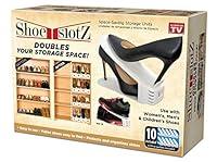 Algopix Similar Product 14 - Shoe Slotz SpaceSaving Storage Units