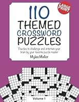 Algopix Similar Product 18 - 110 Themed Crossword Puzzles Puzzles