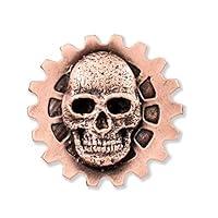 Algopix Similar Product 10 - Creative Pewter Designs Gear Skull