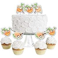 Algopix Similar Product 19 - Lets Hang  Sloth  Dessert Cupcake