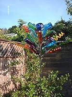 Algopix Similar Product 8 - Big 28 Wine Bottle tree  Yard and