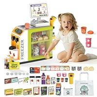 Algopix Similar Product 20 - Cash Register Playset for Kids  48PCS