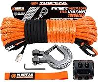 Algopix Similar Product 1 - Synthetic Winch Rope Kit 14 x50 ft