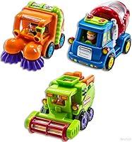 Algopix Similar Product 13 - WolVolk Set of 3 Push and Go Friction