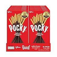 Algopix Similar Product 18 - Pocky Chocolate Cream Covered Biscuit