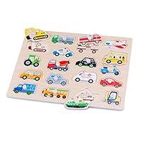 Algopix Similar Product 6 - New Classic Toys Peg Puzzle Vehicles