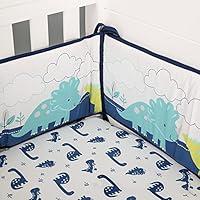  4 Pieces Críb Bùmpers Soft Cotton Padded,Crib