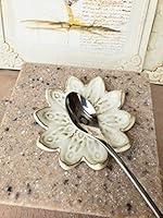 Algopix Similar Product 6 - Flower Petal Mini Spoon Rest For
