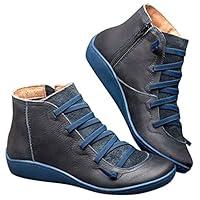 Algopix Similar Product 3 - Ankle Boots for Women No HeelWomens