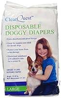 Algopix Similar Product 8 - ClearQuest Disposable Doggy Diapers