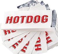Algopix Similar Product 13 - GreaseProof Warming Foil Hotdog